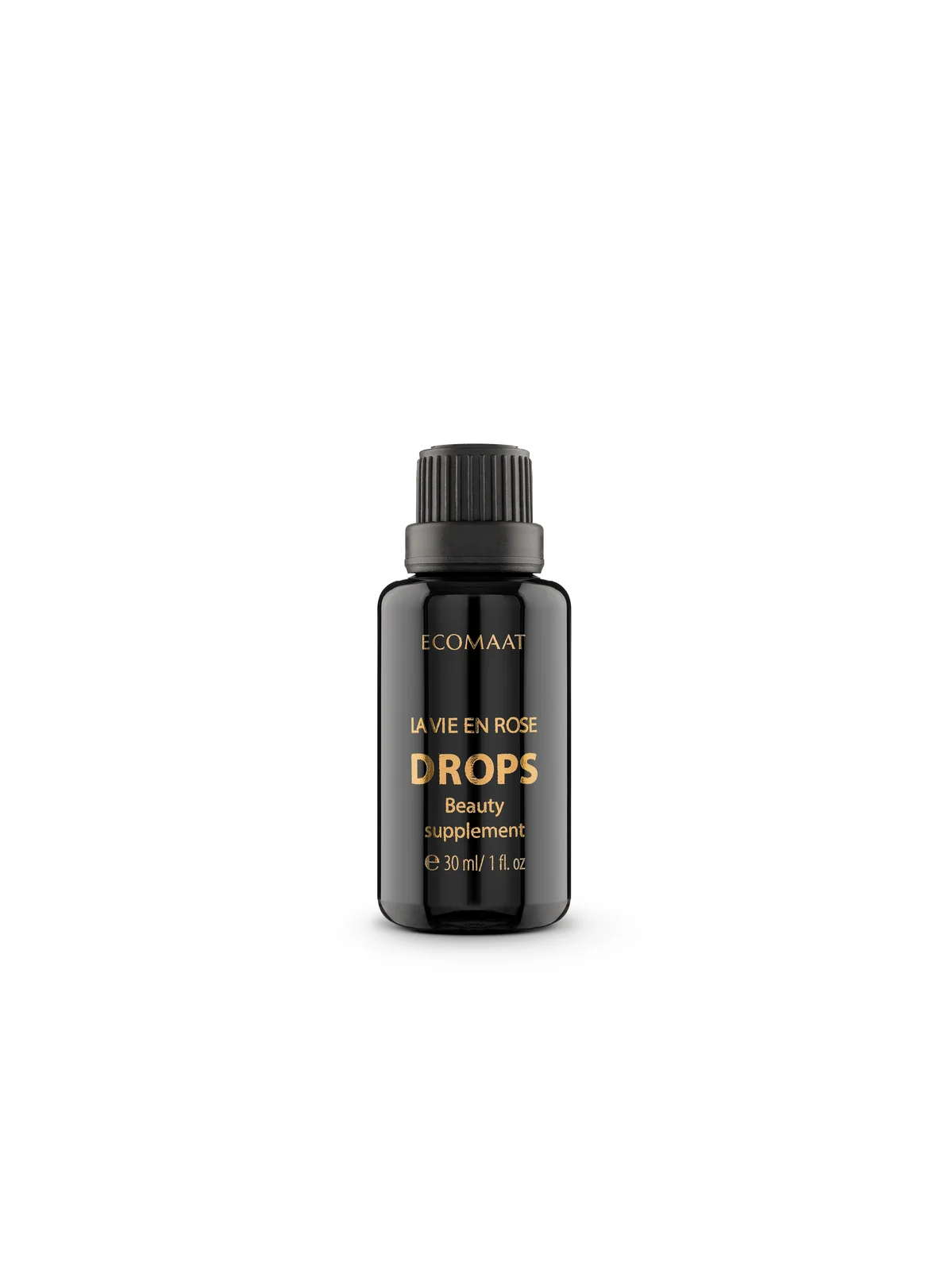 ECOMAAT Drops - тъмен стъклен флакон с пипета